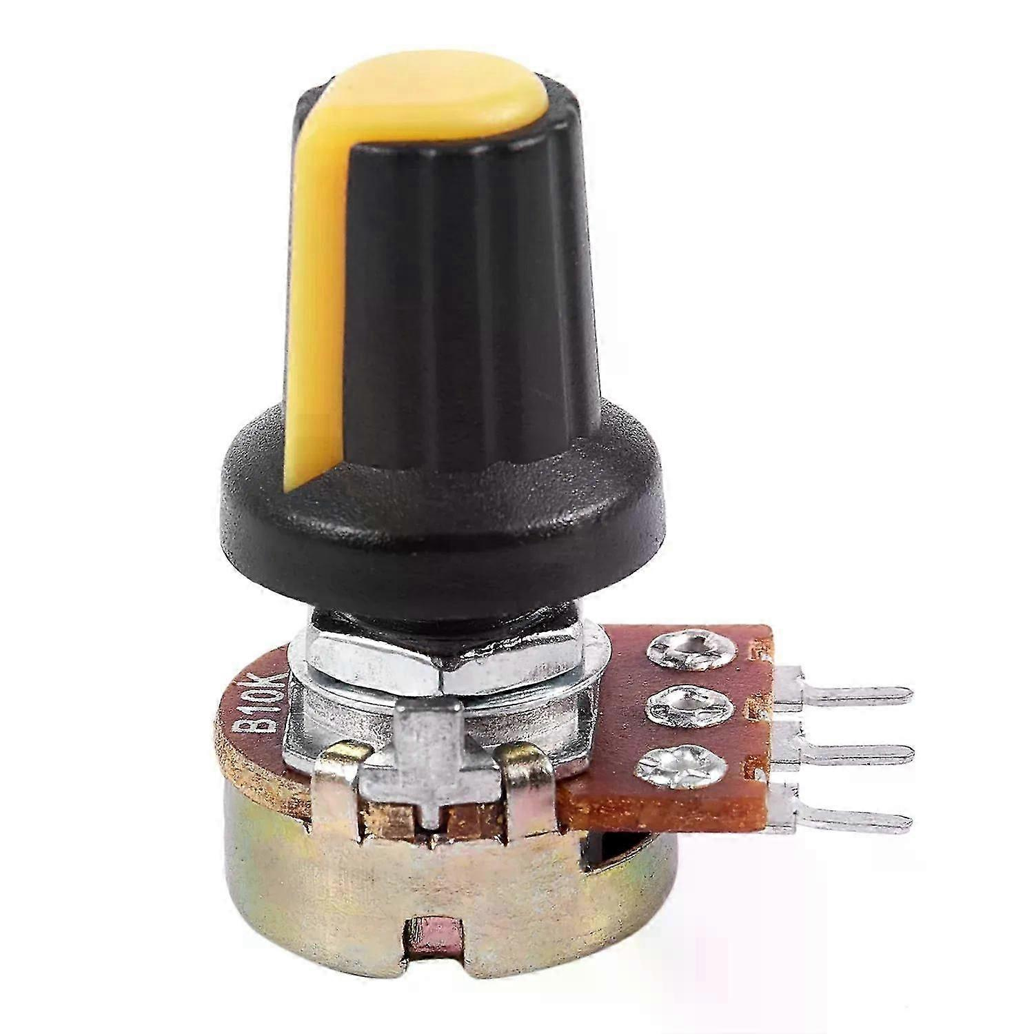 5 Stück 10 Kω 3-poliges Lineares Drehpotentiometer Typ B Für Audioanwendungen - Jxlgv