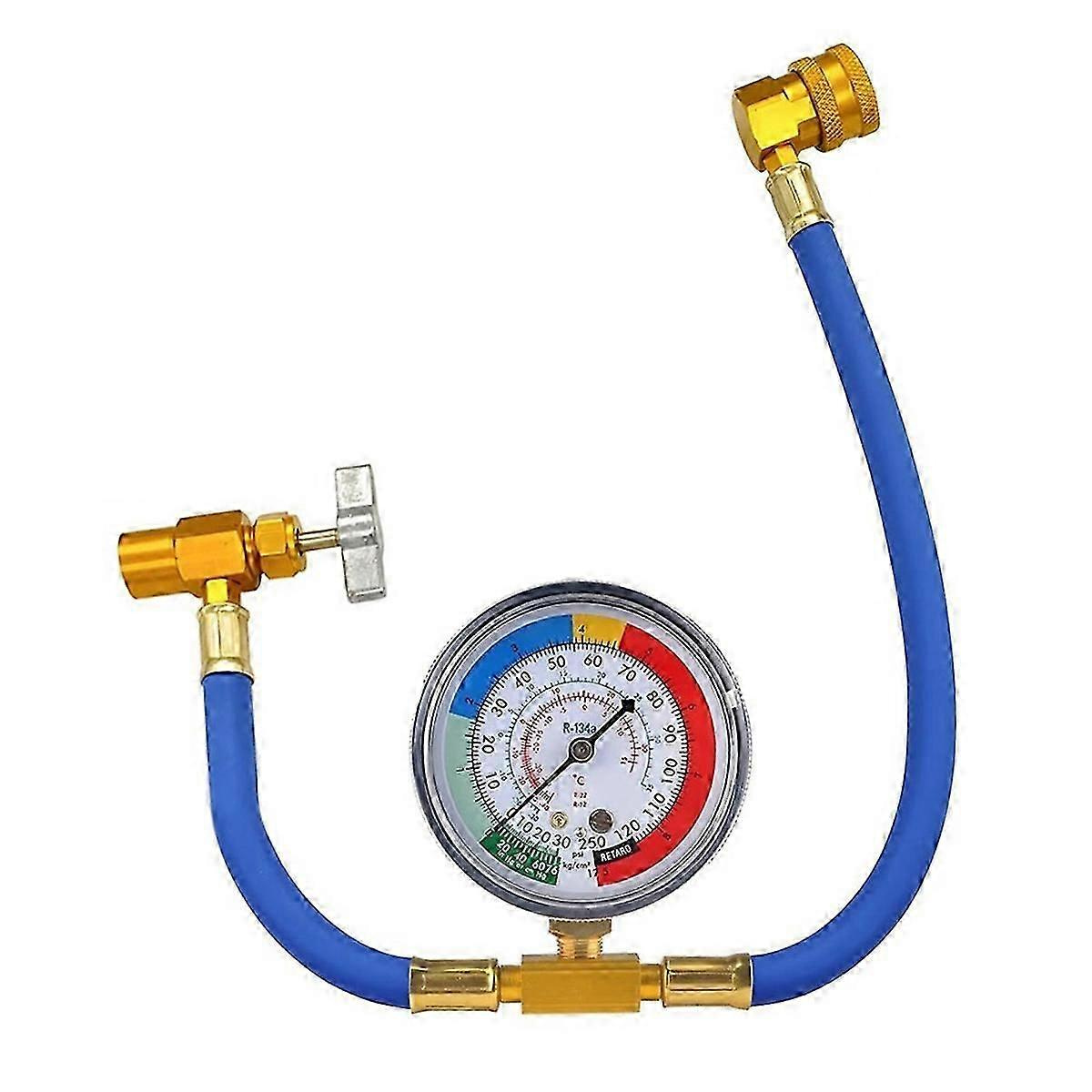 R134a Kfz-klimaanlagen-kältemittel-befüllschlauch-set Mit Manometer-jxlgv