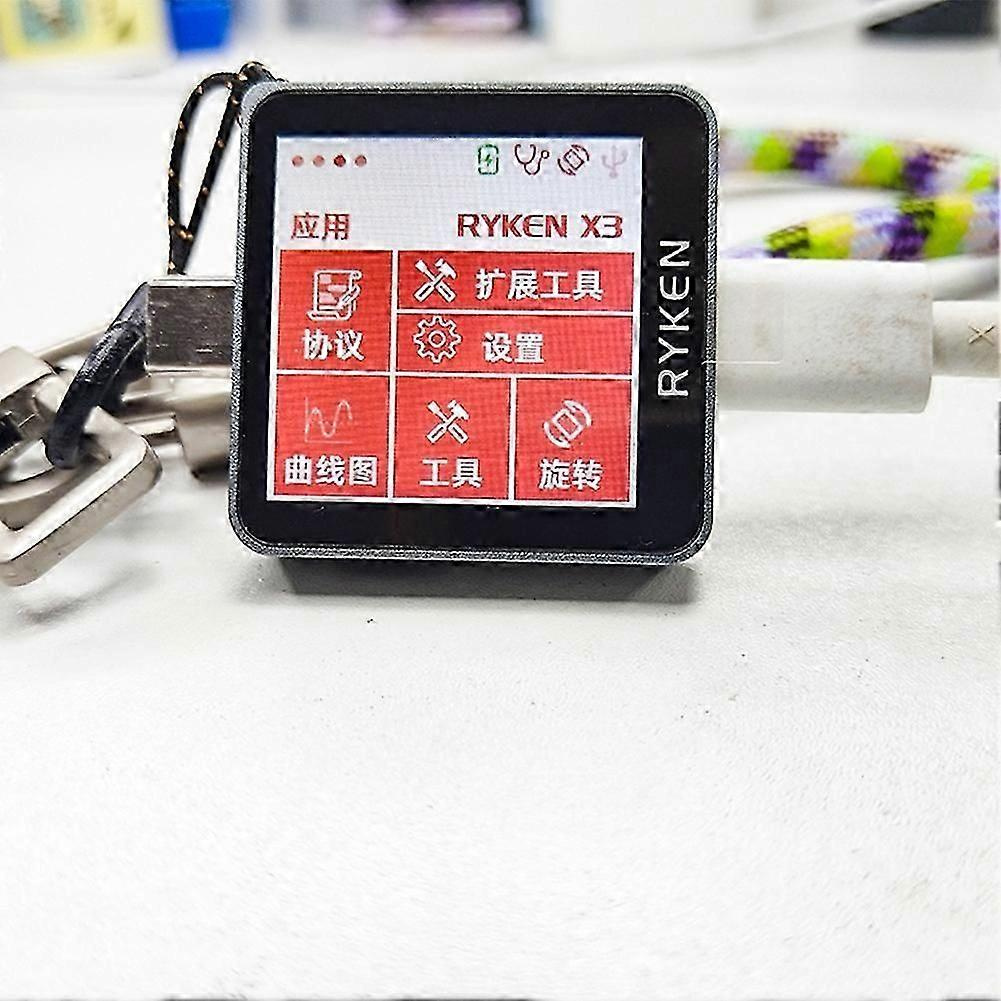 Ryken Rk-x3 Spannungs- Und Stromprüfer Usb-schnellladedetektor Für Mobiltelefone Und Laptops – Jxlgv