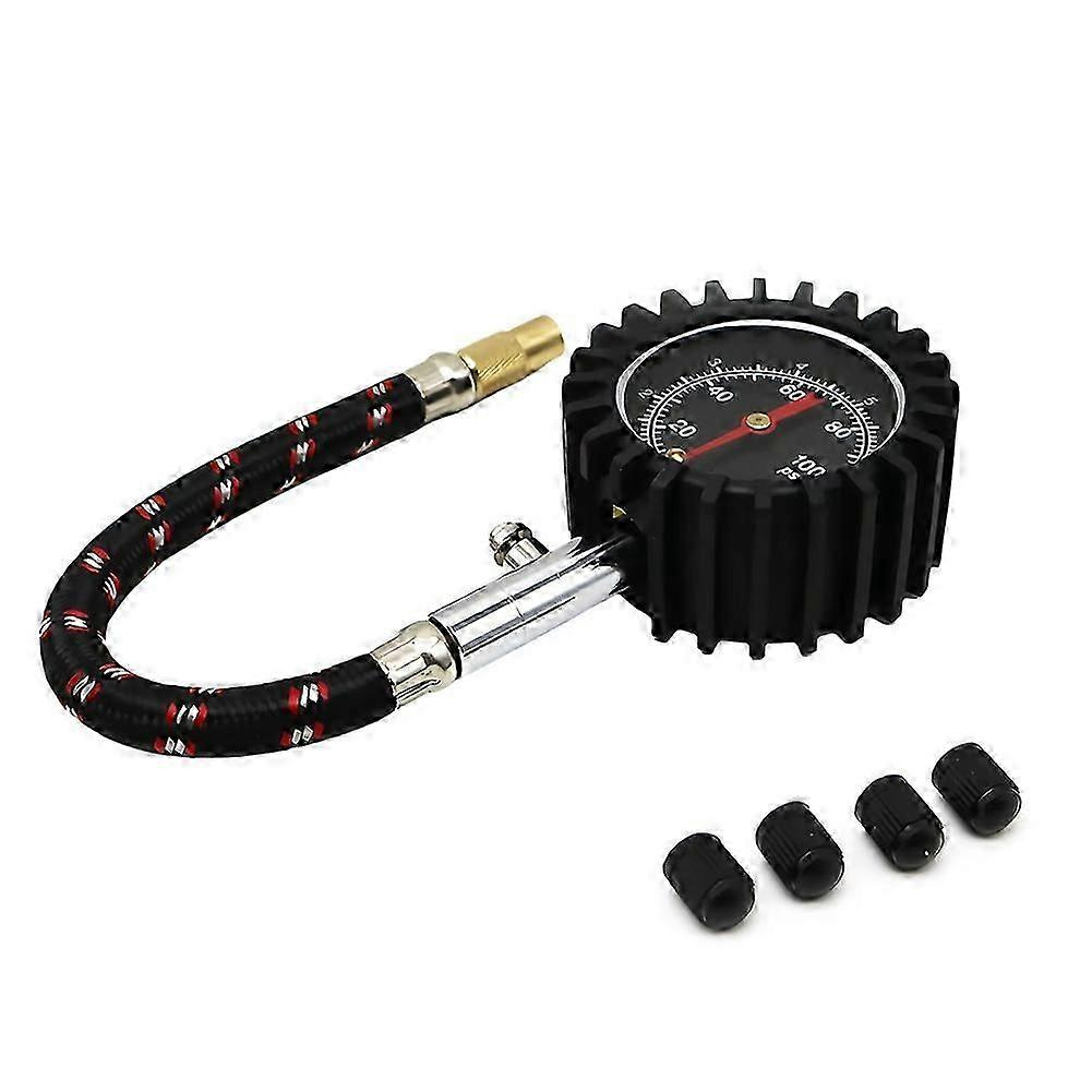 Reifendruckmesser Für Autos, Reifendruckmessgerät 0-100 Psi, Reifendrucküberwachungsgerät - Jxlgv