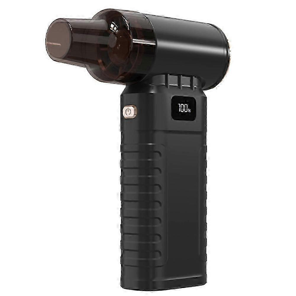 S06 200g 90000rpm Mini-turbo-jet-ventilator 50m/s Luftstaubsauger Mit Einstellbarer Windgeschwindigkeit, Turbo-gebläse Mit Licht Zur Autoreinigung - Jxlgv