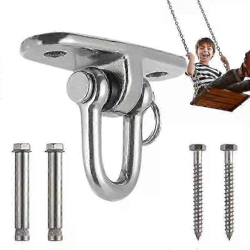 304 Edelstahl-schaukelhalterungen, 360° Drehbare Hängematten-aufhängeöse, Passend Für Schaukeln, Krafttraining, Boote, Schnallenbefestigung, Haken-jxlgv