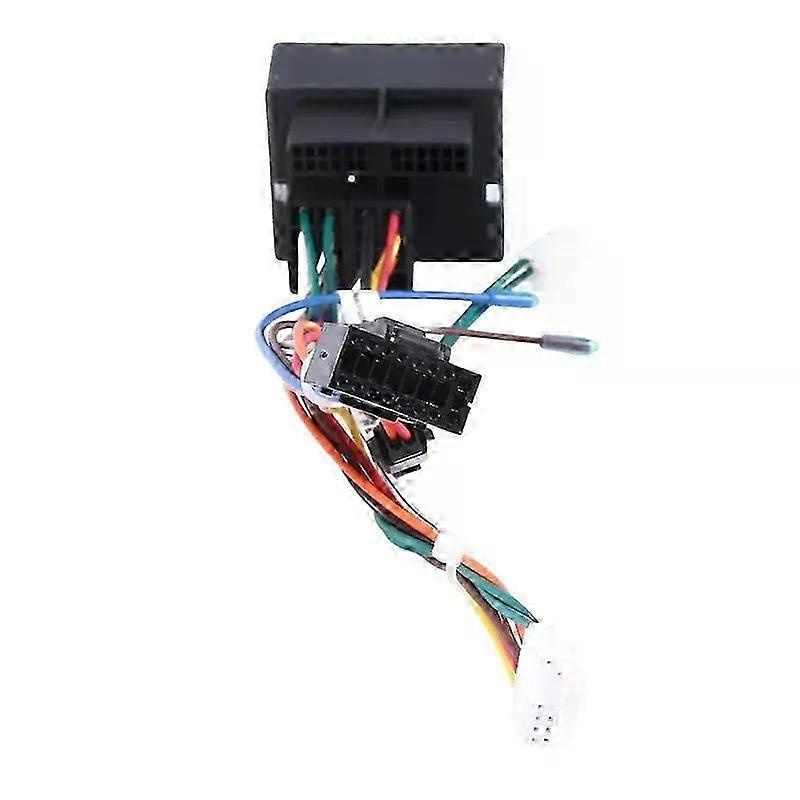Schwarzes Radio-stromkabel Mit Can-bus-box, Passend Für Opel Astra H Und Zafira B, Stromkabelbaum, Passend Für Android-autoradios, Einbauadapter Jxlgv