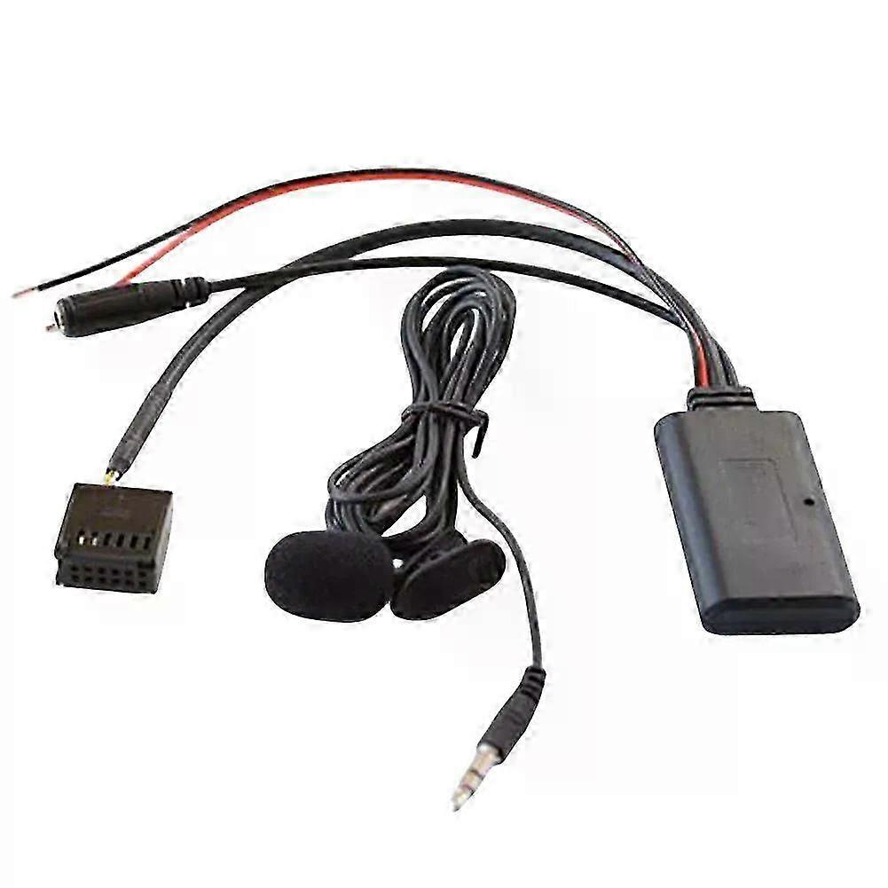 1 Set Bluetooth-kabel (50 M) Für Auto, Passend Für Ford Fiesta, Fusion, Transit Und C-max, Mit Freisprechfunktion, Aux-eingang Und Mikrofon – Jxlgv