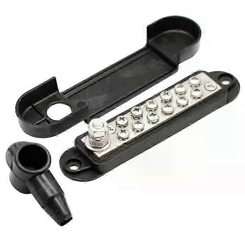 12v 250a 12-poliger Strom- Und Masseverteilerblock Mit Ringkabelschuhen-jxlgv