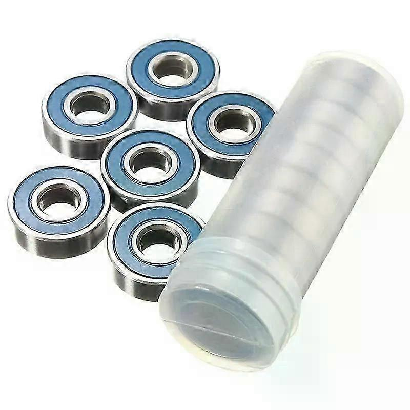 20 Stück 608rs Abec-9 Langlebige, Reibungsarme Kugellager Aus Hochkohlenstoffhaltigem Stahl 8x22x7mm-jxlgv