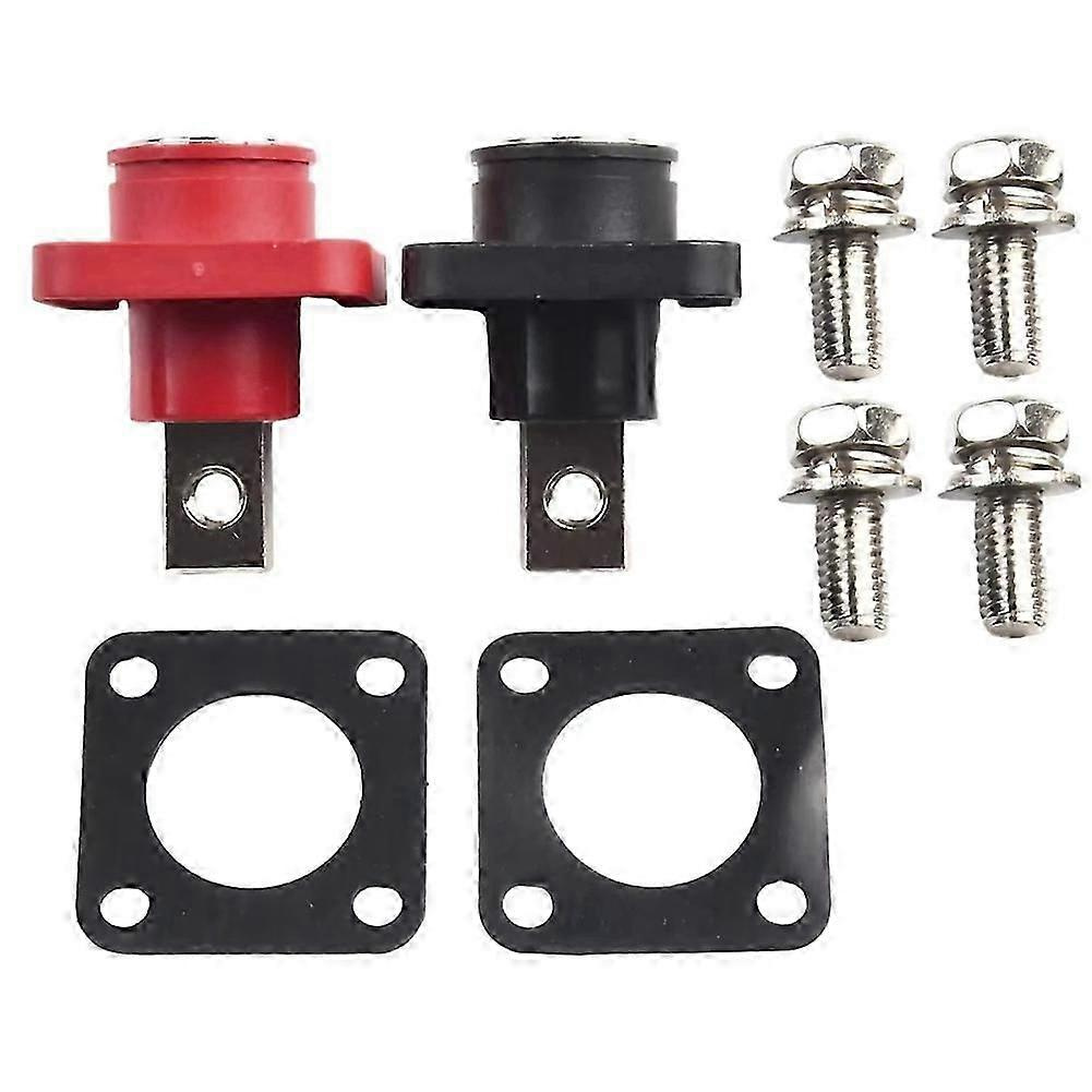 2 Stück Batterieanschlussstecker, Speicherbatterieanschlussadapter, Unverschlossen, 150a-jxlgv