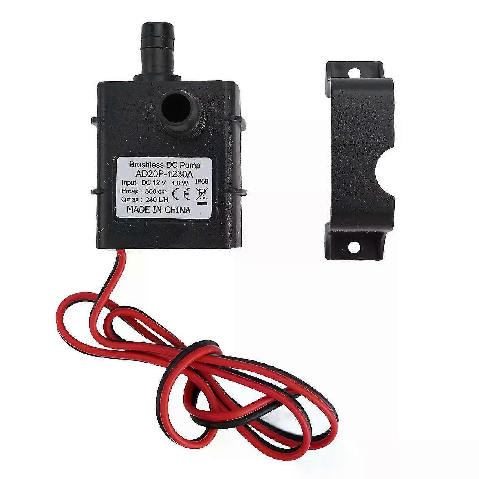 1 Stück Dc12v Wassergekühlte, Bürstenlose Kühlwasserpumpe Mit Wärmeableitung 1230a 1230b 1230c Wasserdichte Wasserpumpen Pumpenteile-jxlgv