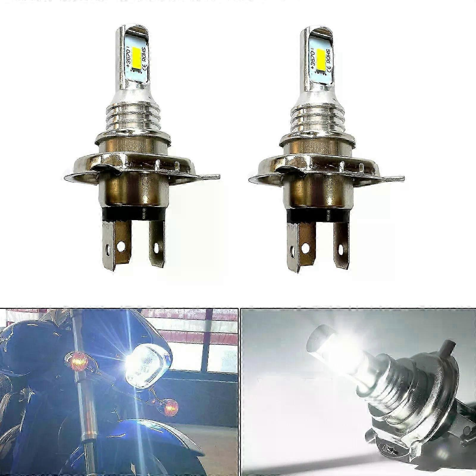 1 Stück H4 Led Xenon Weiß Canbus Fehlerfrei 6000k Auto Fern- Und Abblendlicht-scheinwerferlampen Ersatz-autobeleuchtung Zubehör-jxlgv