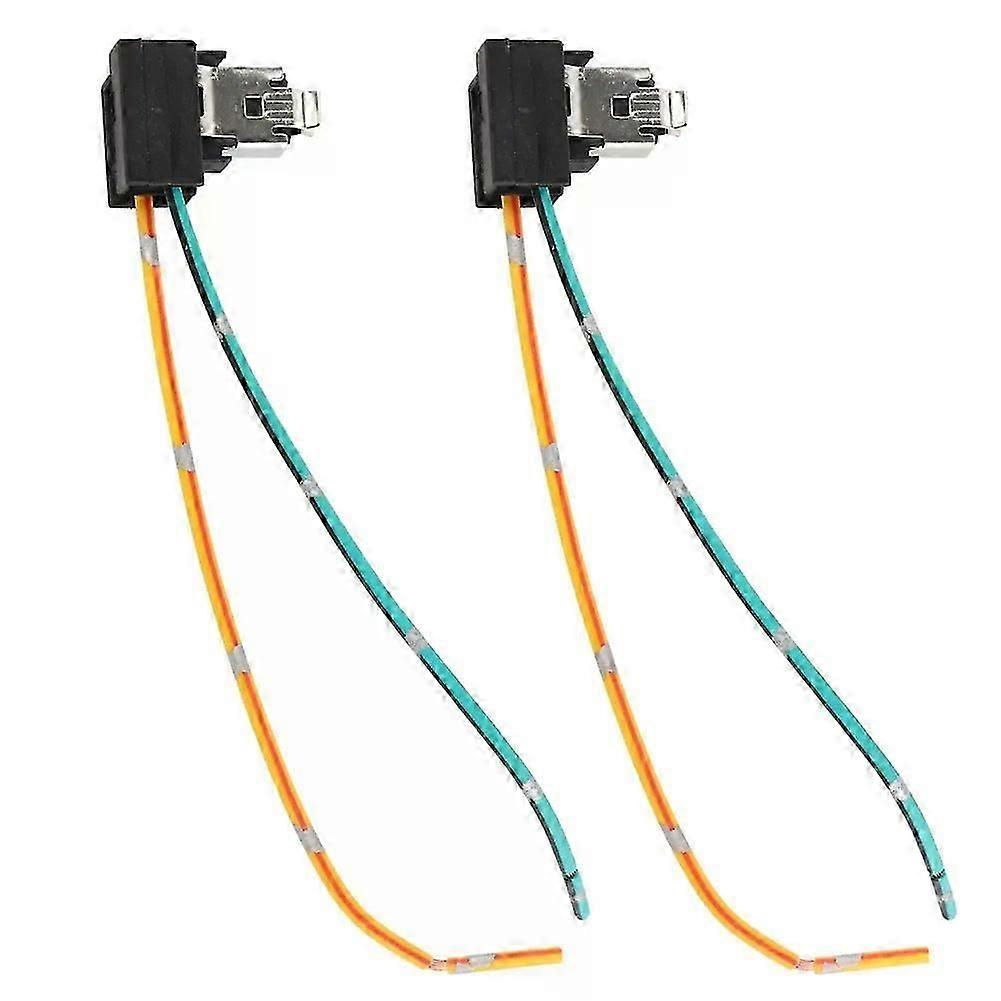 2 Stück Halogen-scheinwerferlampen-lampenfassung-verlängerungskabelbaum Led-scheinwerferadapterfassung Passend Für H1 H3 Halogenlampen-jxlgv
