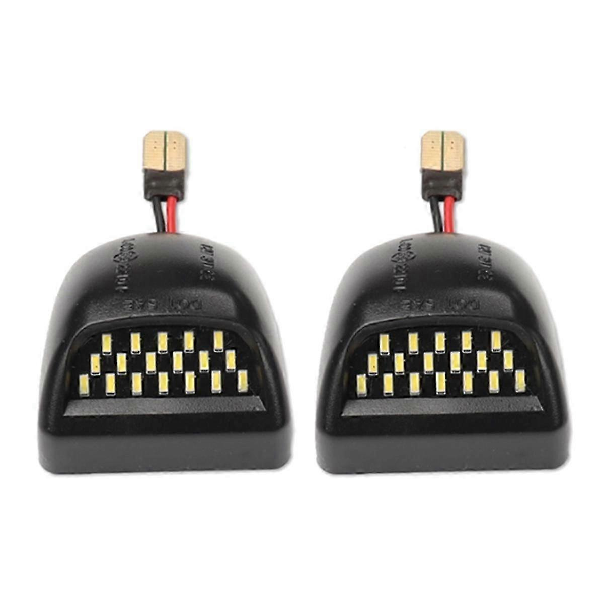 2 Stück Led-kennzeichenleuchten Für Autos – Jxlgv