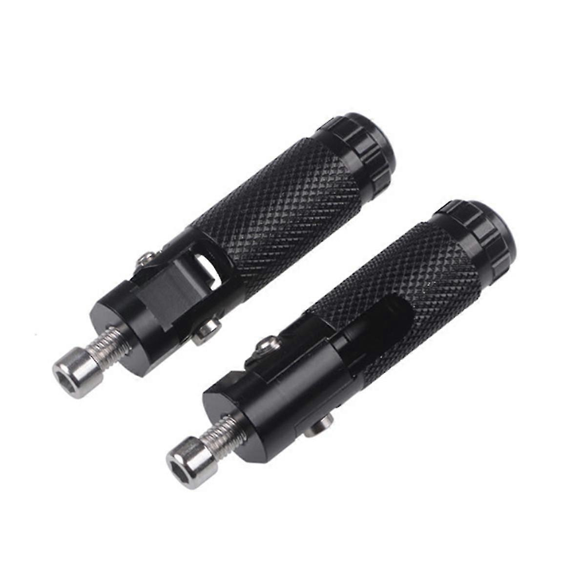 2 Stück M8 Universal Motorrad-klappfußrasten - Jxlgv