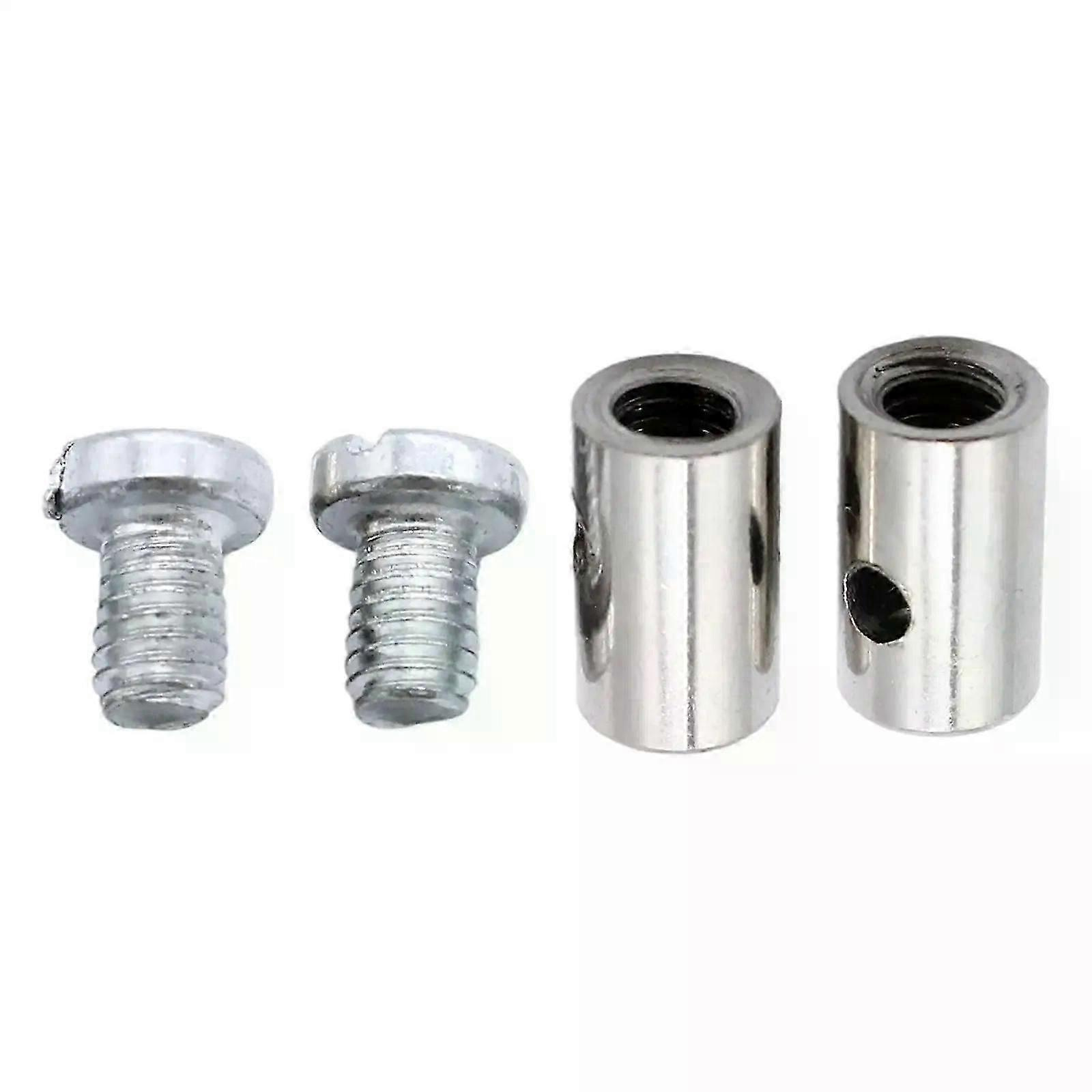 2 Stück Lötfreie Metallnippel (6 Mm) Für Motorradbremszüge, Passend Für Quads Und Rasenmäher. Hochwertiges Zubehör. Direkter Ersatz Für Jxlgv.