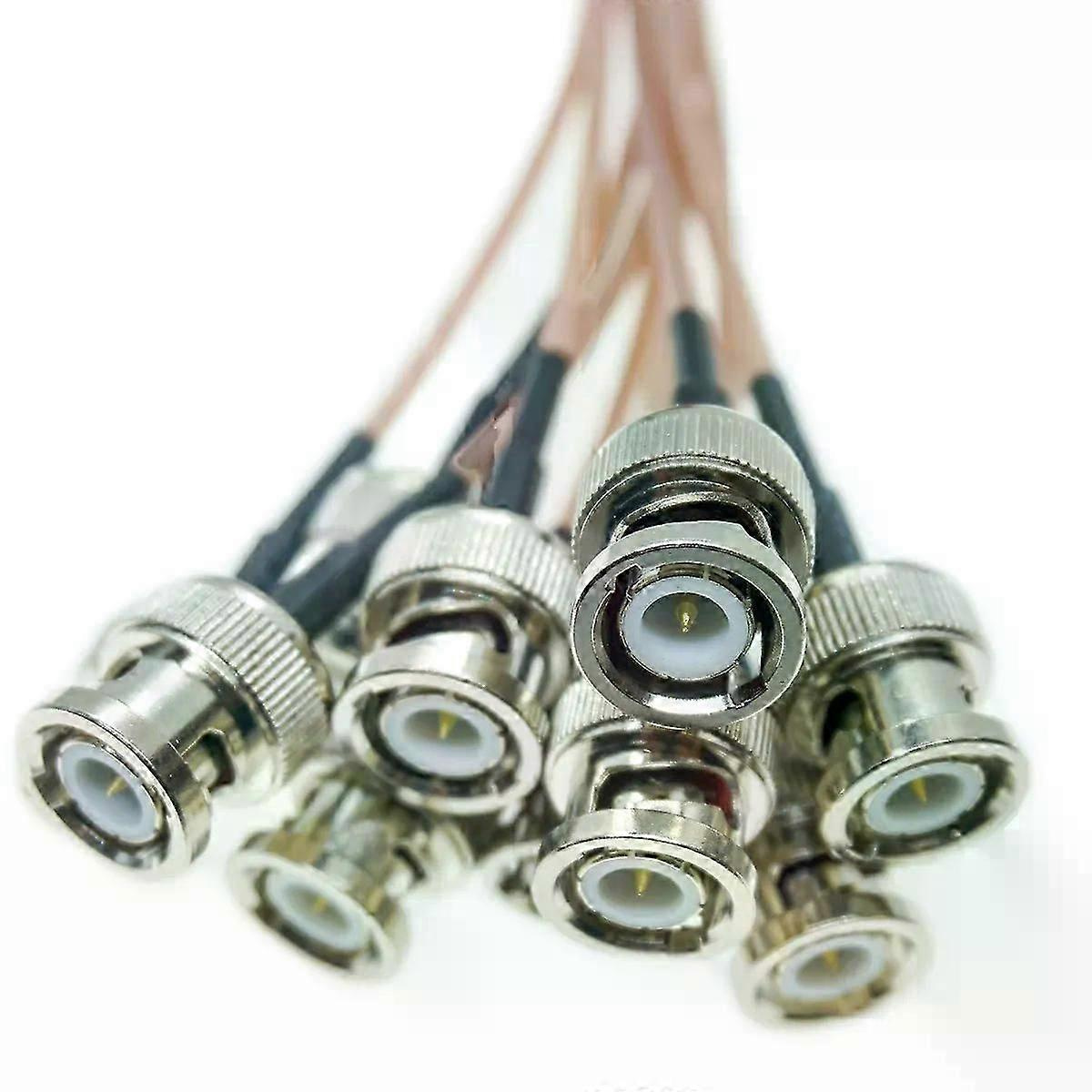 5 Stück Neue Rg316 Bnc-stecker Auf Bnc-stecker Q9 Steckeradapter Crimp Pigtail Jumper Verlängerung Koaxialkabel Mit Geringer Dämpfung - Jxlgv