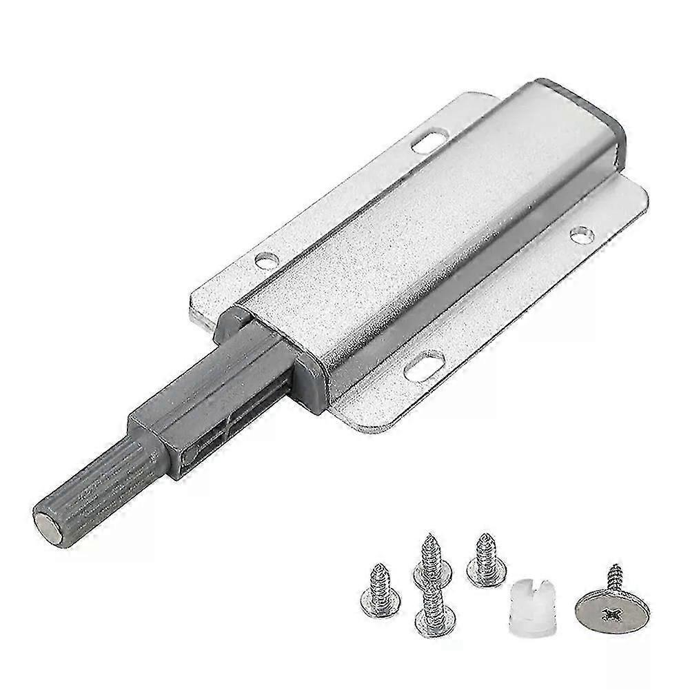 2 Stück Robuste Metall-druckverschluss-schranktüren Für Küchenschränke, Aluminiumlegierung, Magnetverschlusssystem Mit Dämpfer-puffer-jxlgv