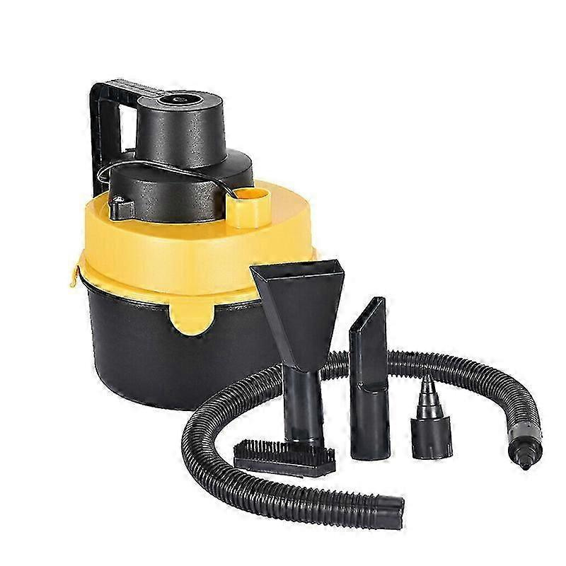 Tragbarer Autostaubsauger, Leistungsstarker Handstaubsauger Für Nass- Und Trockenanwendungen, Turbo-kanisterpumpe, 12 V Dc – Jxlgv