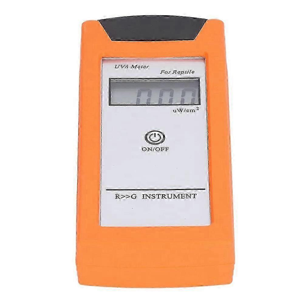 Tragbares Uva-messgerät, Silikagelmaterial, 001999 W/cm², 3,5-bit-lcd-uva-solarlampentester Für Reptilien – Jxlgv