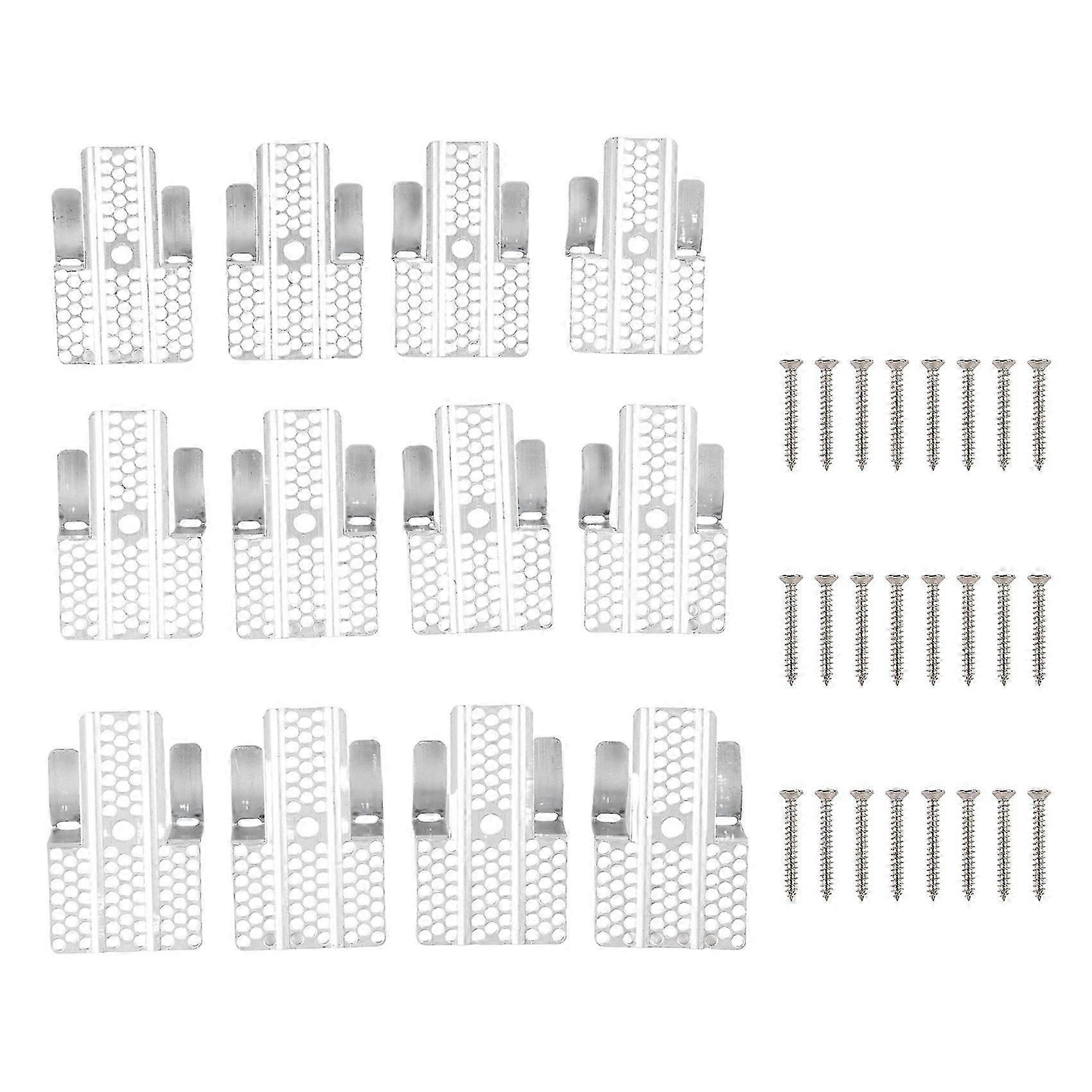 Trockenbau-reparaturclips, Einfache Montage, Professionelles Lochreparaturset Für Wände Und Gipskartonplatten, Stabile Metall-rückseitenclips – Jxlgv