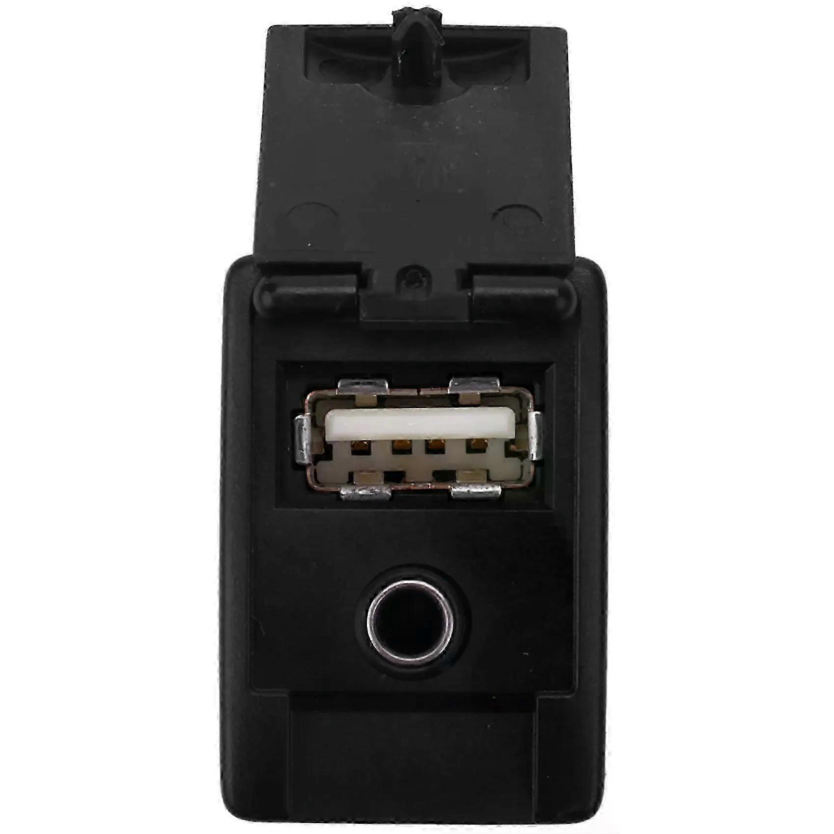 Kfz-aux-usb-anschlussadapterbuchse, Passend Für Toyota Rav4, Camry, Yaris, Corolla Und Avalon, 86190-0r010, Kunststoff, Schwarz-jxlgv