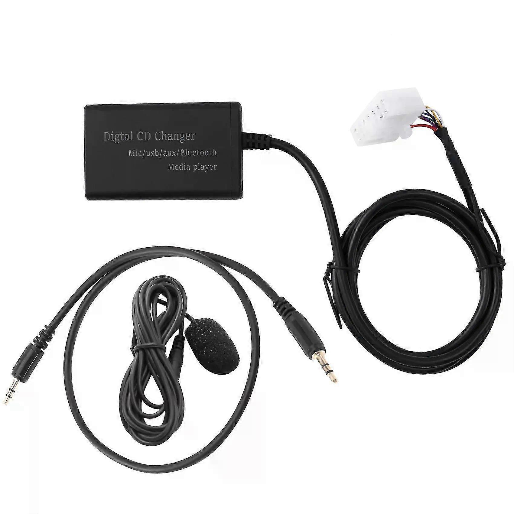 Usb-aux-bluetooth-autoradio-adapter Für Digitalen Musik-cd-wechsler, Passend Für (5+7)-pin-jxlgv