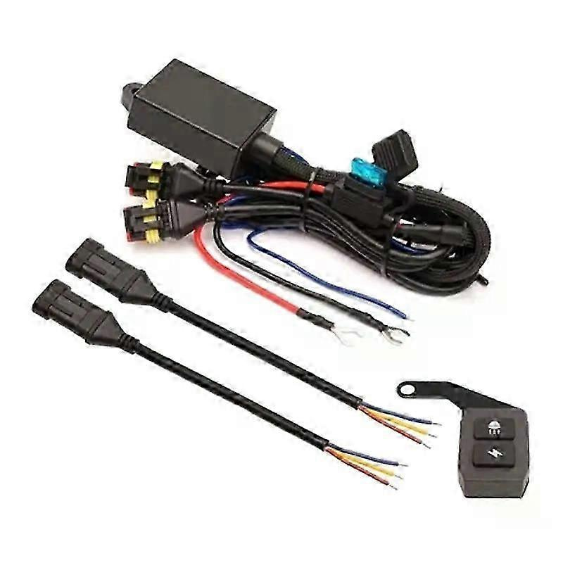 Universeller Motorrad-kabelbaum-relais Nebelscheinwerfer-ein-/ausschalter 12v 120w Passend Für Motorrad-blinksteuerung-jxlgv