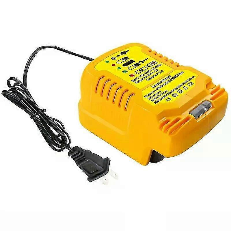 Mini-ladegerät Passend Für Dewalt 20v-akkus, Ersatz Für Dcb112, Passend Für Dewalt 20v/60v Max Lithium-ionen-akkus, Us-stecker Jxlgv