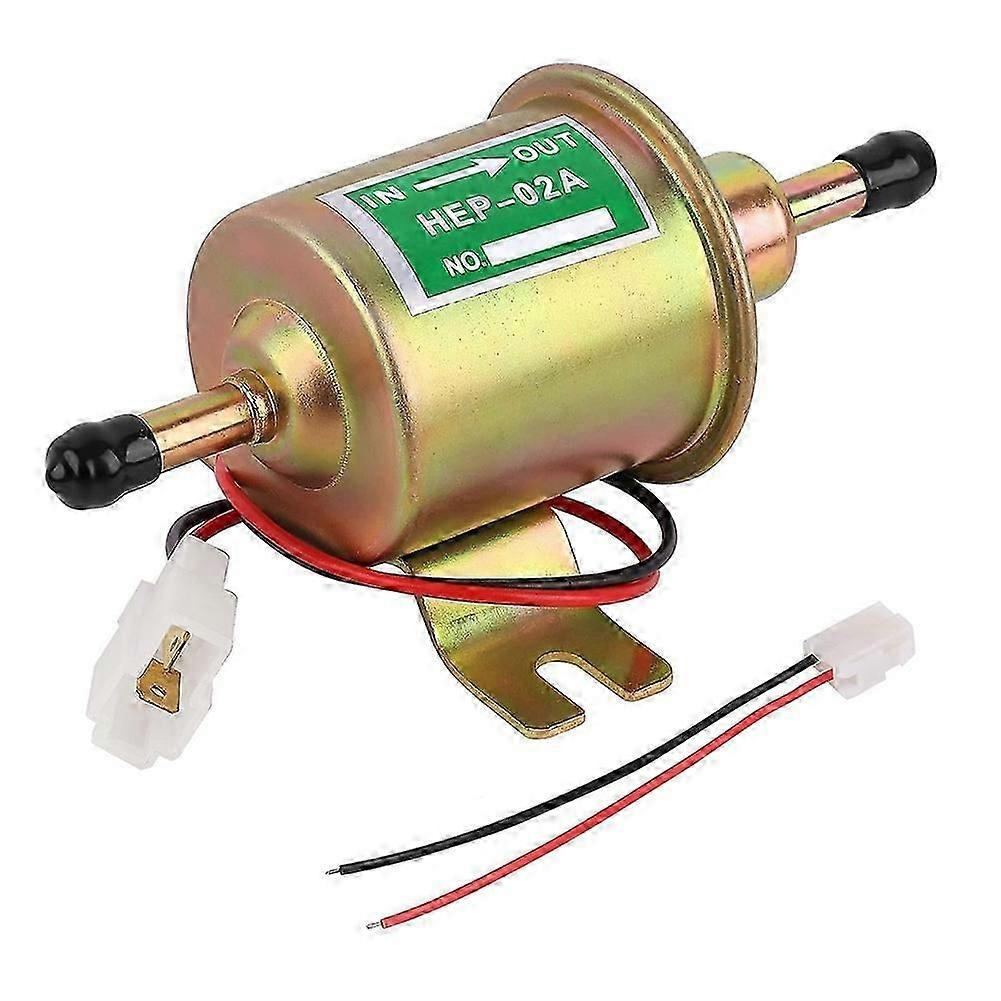 Universelles Elektrisches Kraftstoffpumpen-set 12 V Niederdruck Mit Kraftstofffilter Und 5/16" Id Kraftstoffleitung Als Ersatz Für Vergaser-rasenmäher – Jxlgv