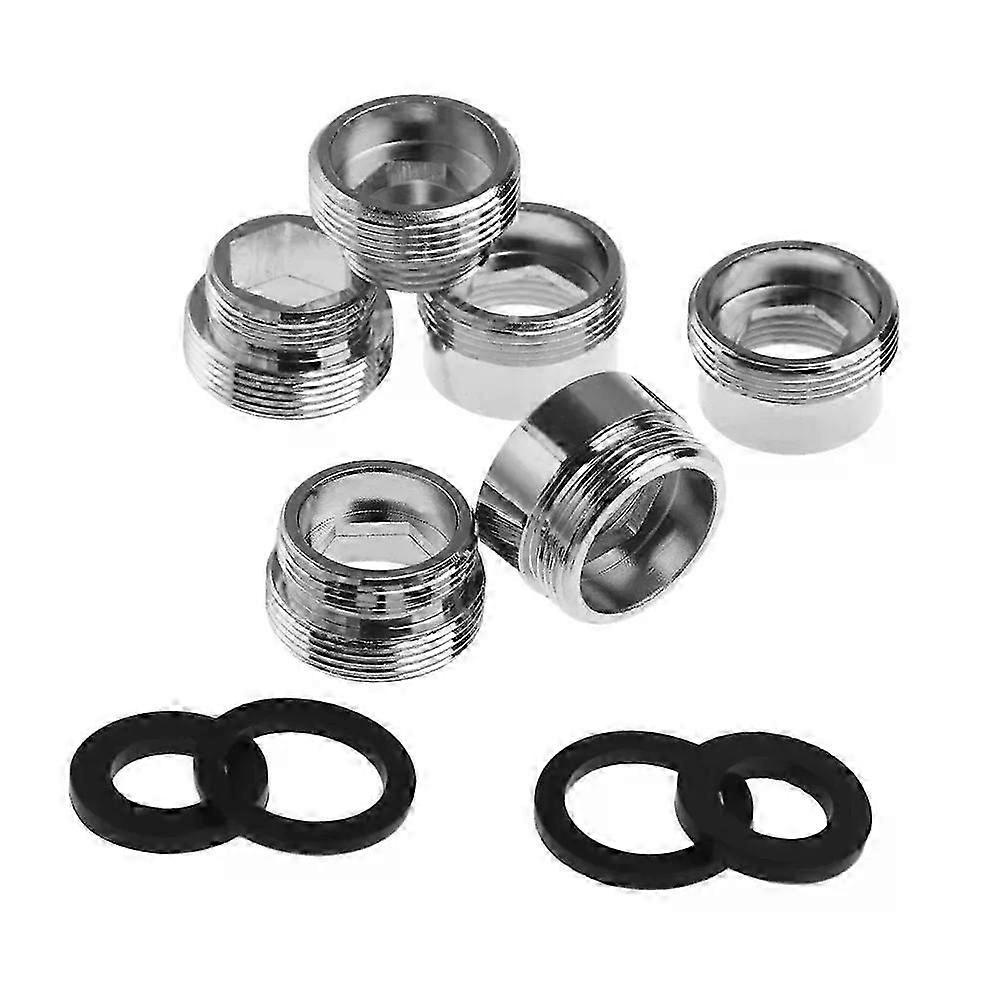 Wasserhahn-luftsprudler-anschluss, Metall, Außen-/innengewinde, Wassersparender Adapter, Passend Für Küchenarmaturen 16/18/20/22/24/28 Mm Auf 22 Mm Mit Dichtung Jxlgv