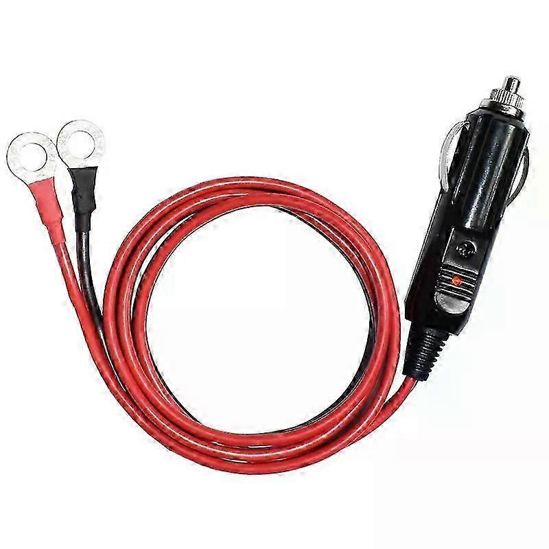 Zigarettenanzünderstecker-verlängerungskabel Mit O-ringkabelschuh, 14 Awg, Passend Für Kfz-wechselrichter, Luftpumpen, Sprühgeräte, Kompressoren – Jxlgv