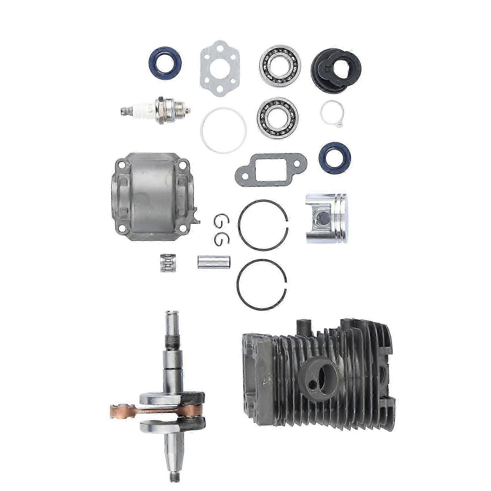 Zylinder-kolben-kurbelwellen-ölwannensatz Für Ms170 Ms180 38mm-jxlgv