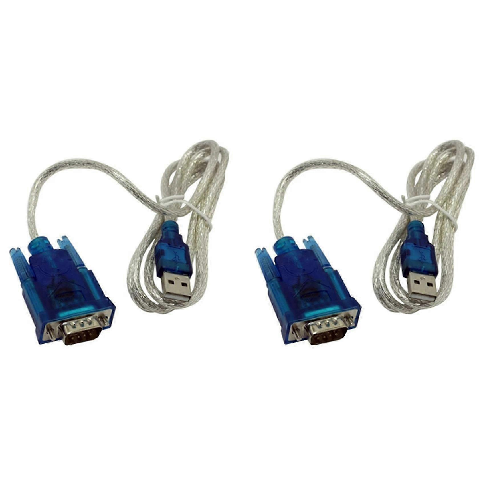 2x Usb 2.0 Adapter Am Auf Com Rs232 (db9) 1,2 M 5 Bit Ua-amdb9-012 – Schnelle Datenübertragung, Universal-jxlgv