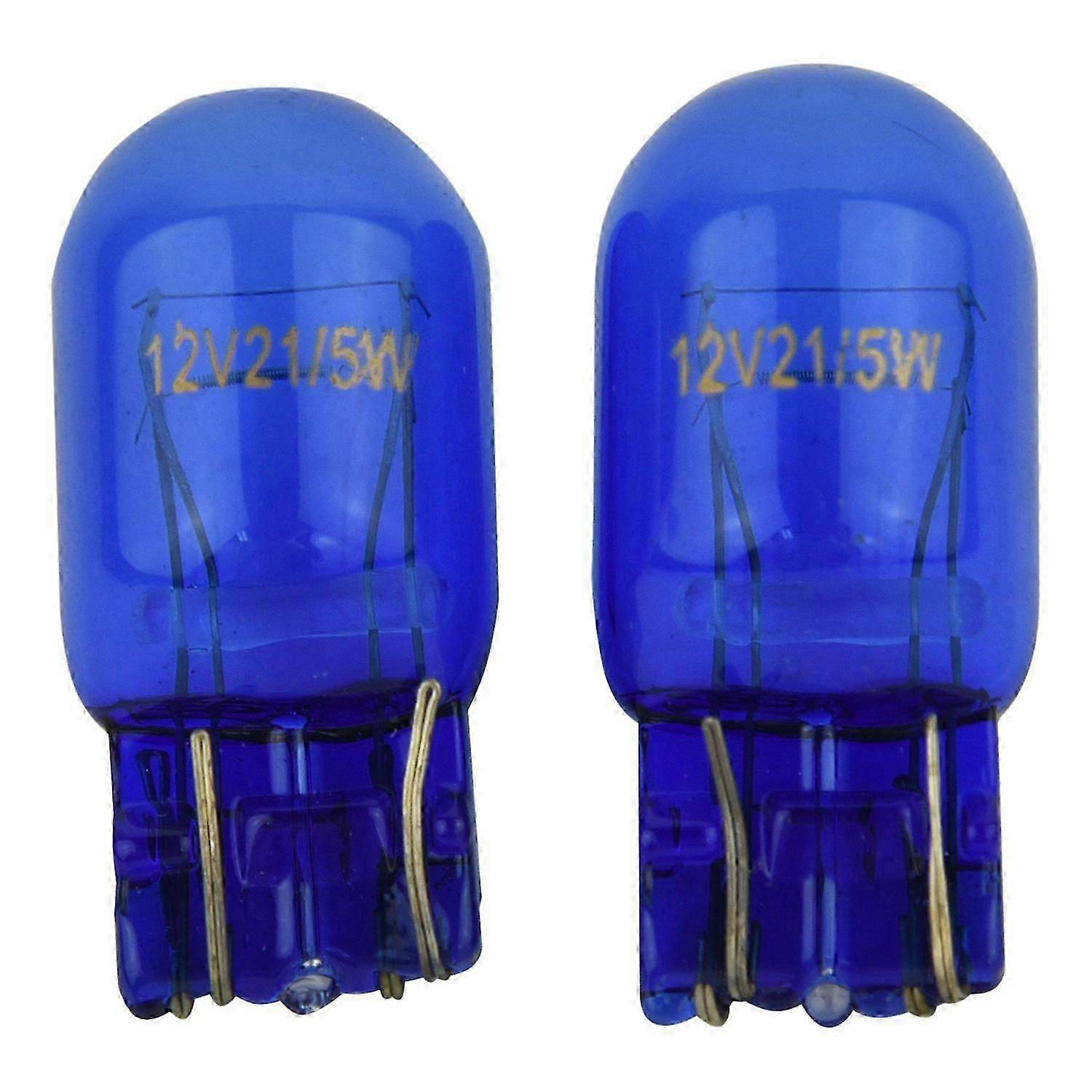 2 X W21 5w T20 580 Zweifaden-seitenlicht 7443 Super White Hid Xenon-lampen 6000k-jxlgv