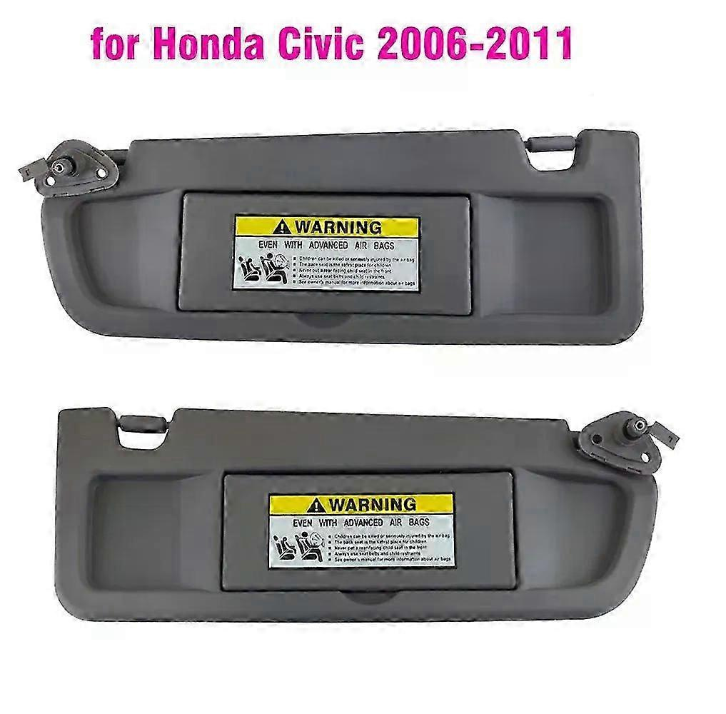 Dunkelgraue Sonnenblende, Passend Für Honda Civic 2006–2011. Ersetzt Die Teilenummern 83230-sna-a01za Und 83230-sna-a01zb-jxlgv.