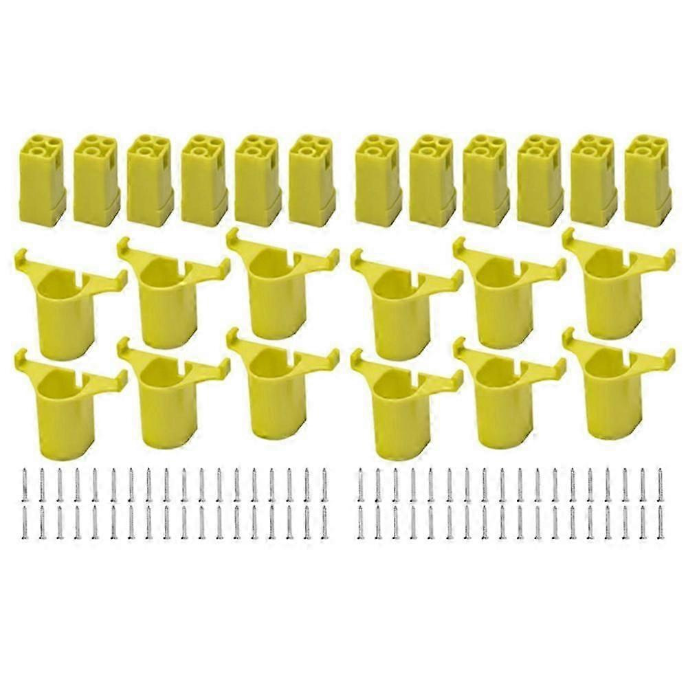 12+12 Werkzeug- Und Akkuhalterungen, Kompatibel Mit Ryobi 18v Akku-werkzeugen Und -akkus, Zur Organisation Ihrer 18v Akku-werkzeugsammlung – Jxlgv