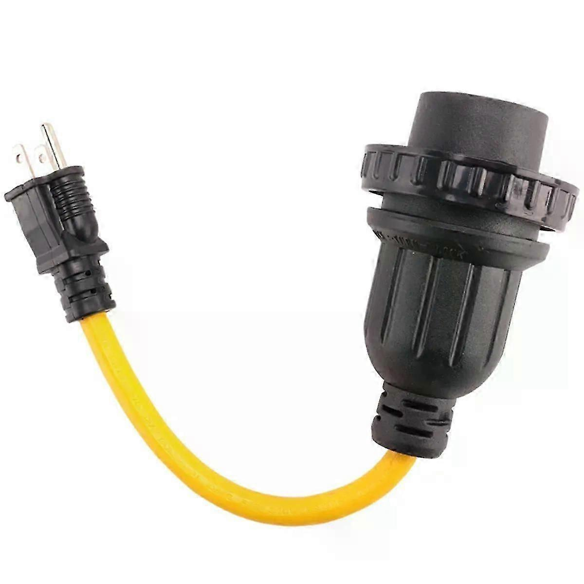Netzadapterkabel Nema 5-15p Stecker Auf L5-30r Buchse, Generator 30 A Auf 15 A, Haushaltsadapterkabel, Us-stecker Jxlgv