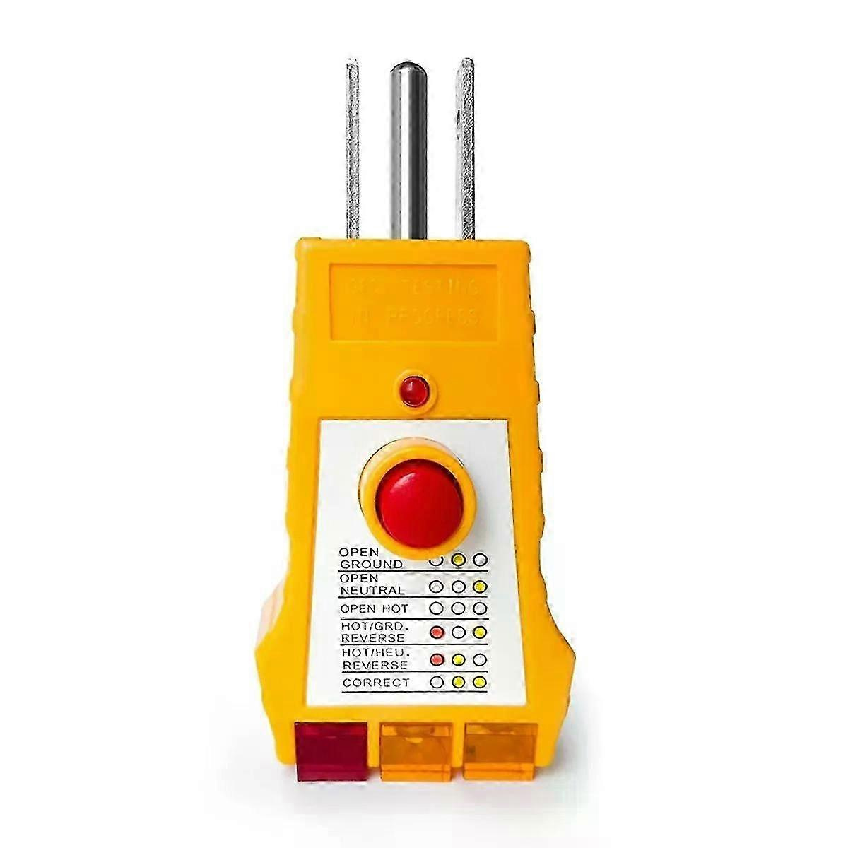 Steckdosentester Für Geerdete Produkte, Steckdosentester Mit Fi-schutzschalter, Steckertester Usplug-jxlgv