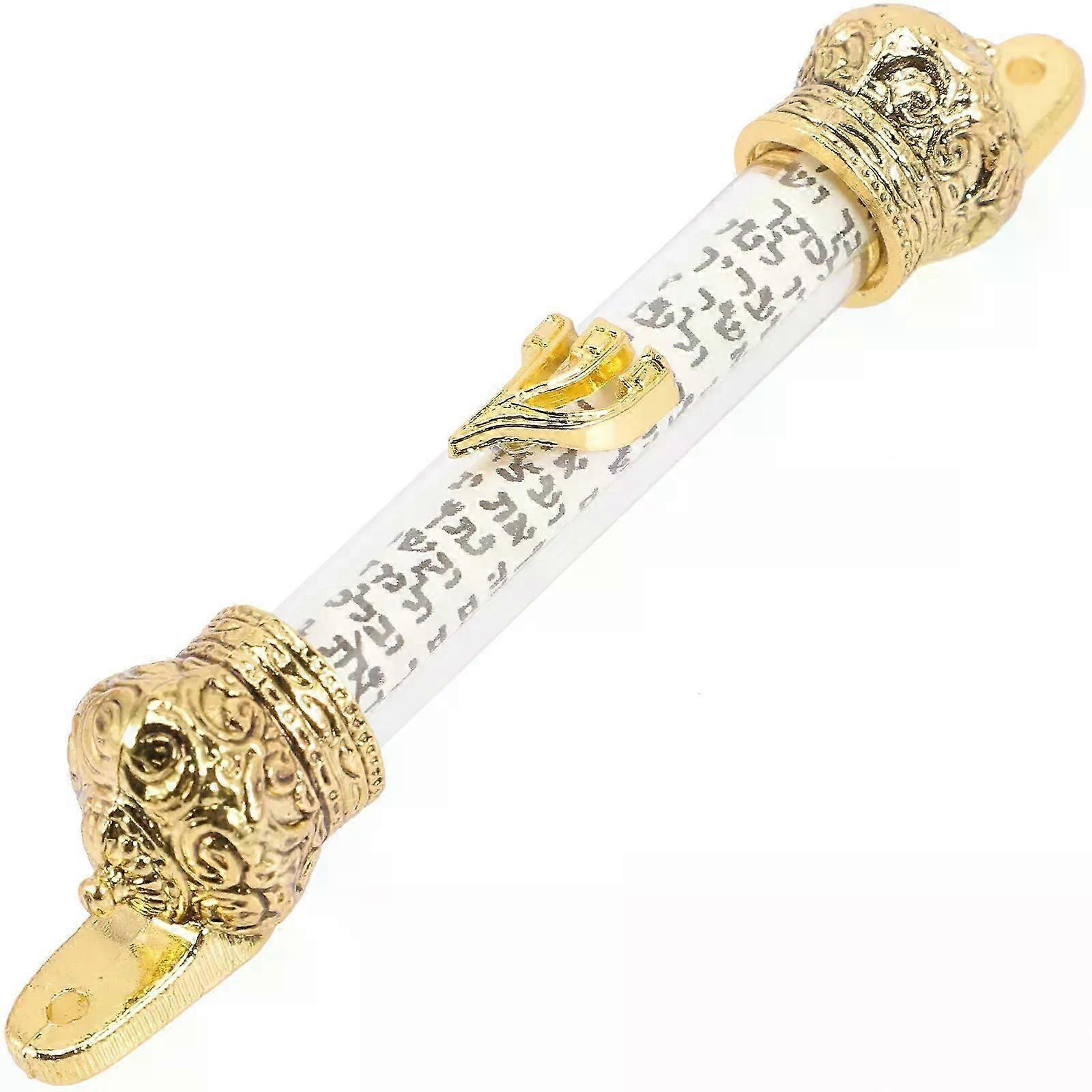 Metall Mezuzah Jüdische Tür Mezuza Religiöse Metalltür Seitentür Mezuza Geschenk-jxlgv