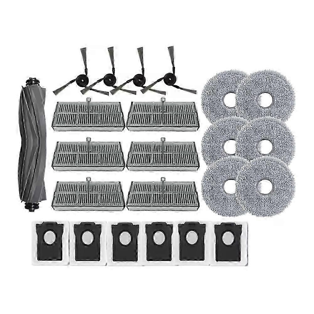 Für Dreame X40 Ultra/l40 Ultra Ersatzteil Mova P50 Pro Ultra/p10 Pro Ultra Bürstenfilter Mopptuch Staubbeutel-jxlgv