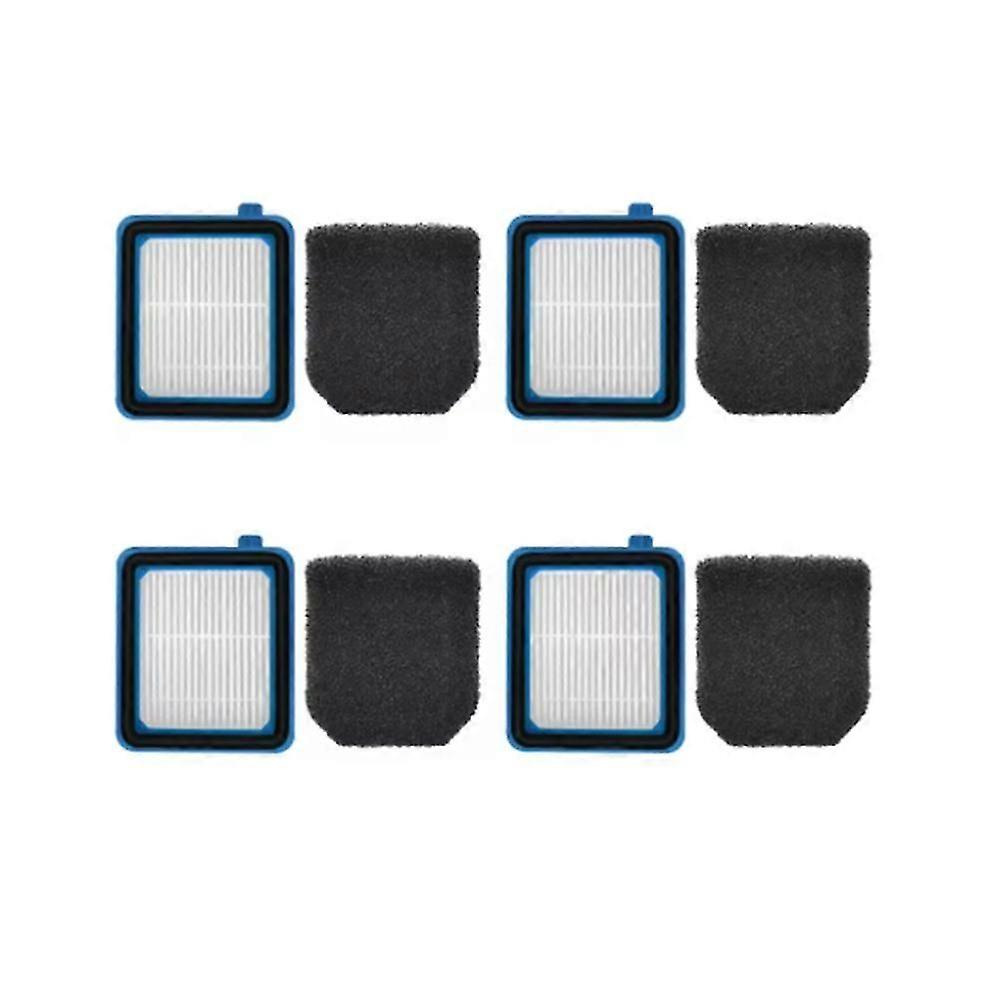 4-teiliges Filterset Mit Filterwatte, Kompatibel Mit Electrolux Q6 / Q7 / Q8 / Wq61 / Wq71 / Wq81 / W3n5 Staubsaugerzubehör – Jxlgv