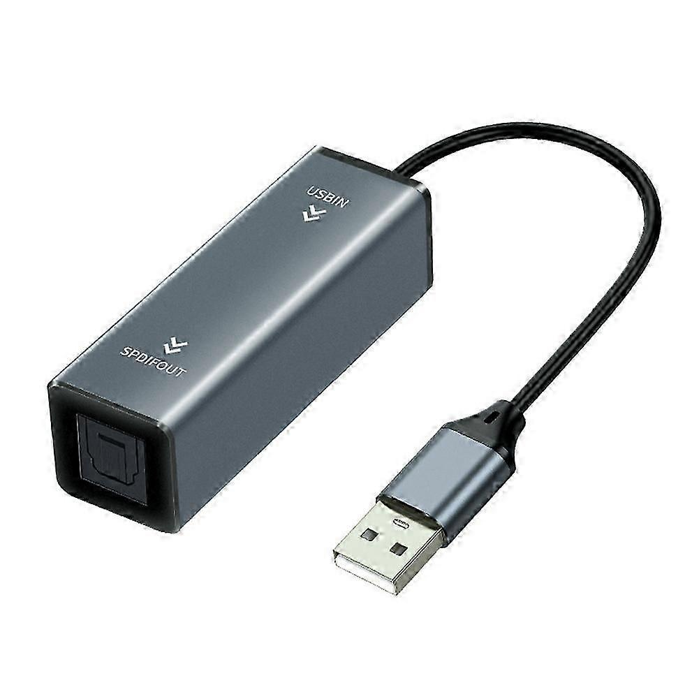 Usb-zu-optischer-audio-konverter, Usb-zu-spdif-adapter, 24-bit/96-khz-audioadapter Zum Anschluss Eines Laptops An Eine Soundbar – Jxlgv