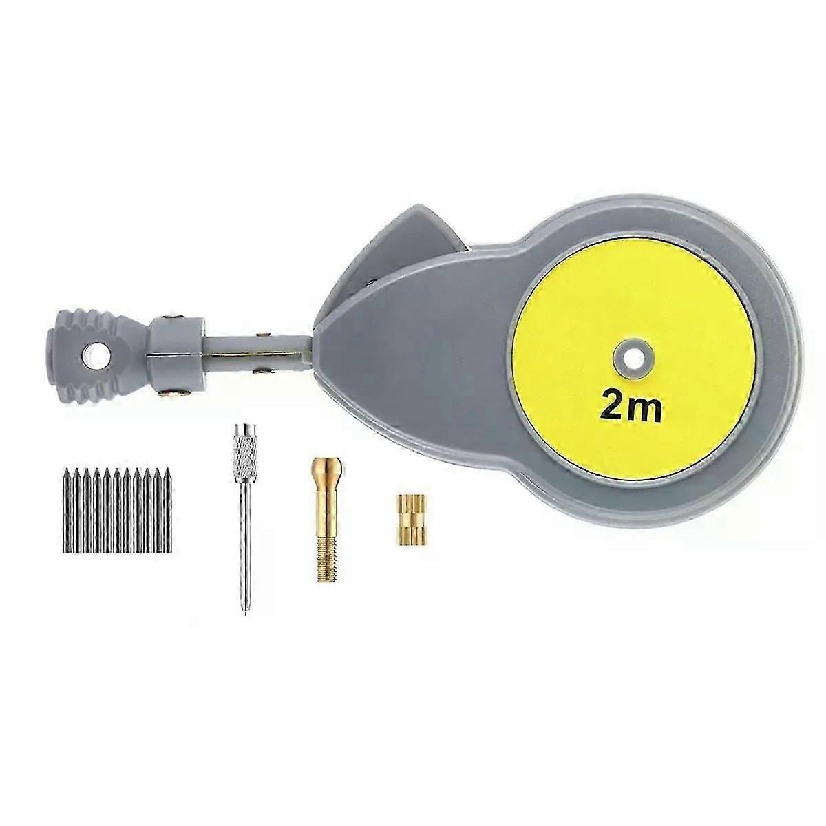 Rotape Maßbandzirkel Mit 10 Minen, Balkenzirkel Zum Zeichnen Von Kreisen Und Linien Mit Maßband – Jxlgv