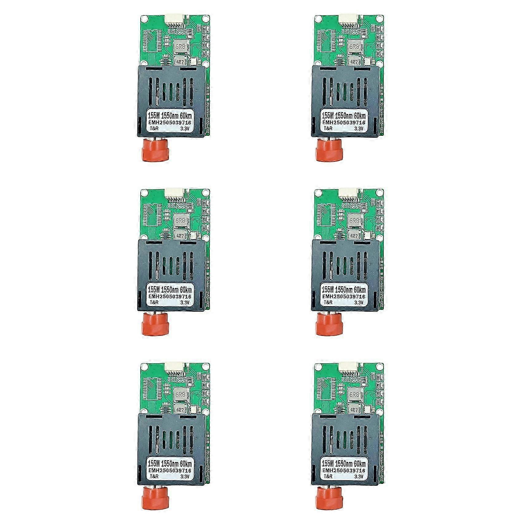 6x Ttl Optisches Empfangsmodul, 60 Km Optisches Endgerät, Dedizierter Optischer Port, St-schnittstellenmodul, Uart/sbus-jxlgv