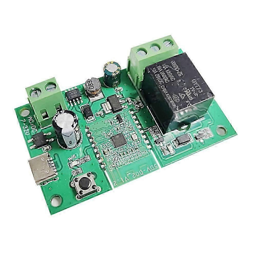 Ewelink Smart Dc/7-32v Diy Einkanal-bluetooth-wlan-impuls-selbstverriegelungs-funkrelais-schaltmodul Für Smart Homes – Jxlgv