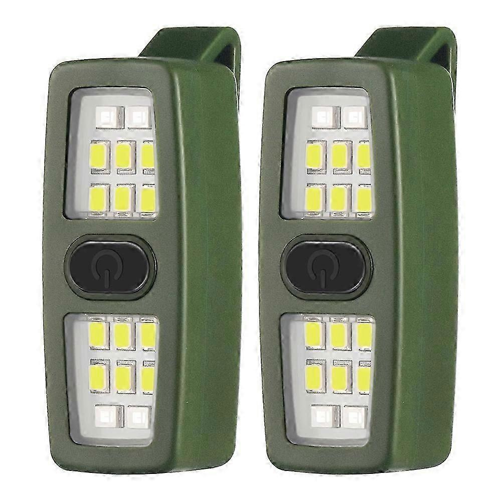 Kleine, Wiederaufladbare Led-taschenlampe, Clip-leuchte Für Läufer, Sicherheitsleuchte Für Fahrräder Und Hundespaziergänge Bei Nacht – Jxlgv