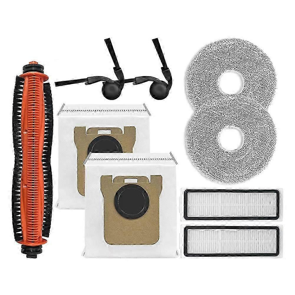 Ersatzteile Für Xiaomi Robot Vacuum 5 Ov31gl / Xiaomi Robot Vacuum 5 Pro Ov21gl: Hauptbürste, Seitenbürste, Filter, Wischmopp, Staubbeutel – Jxlgv