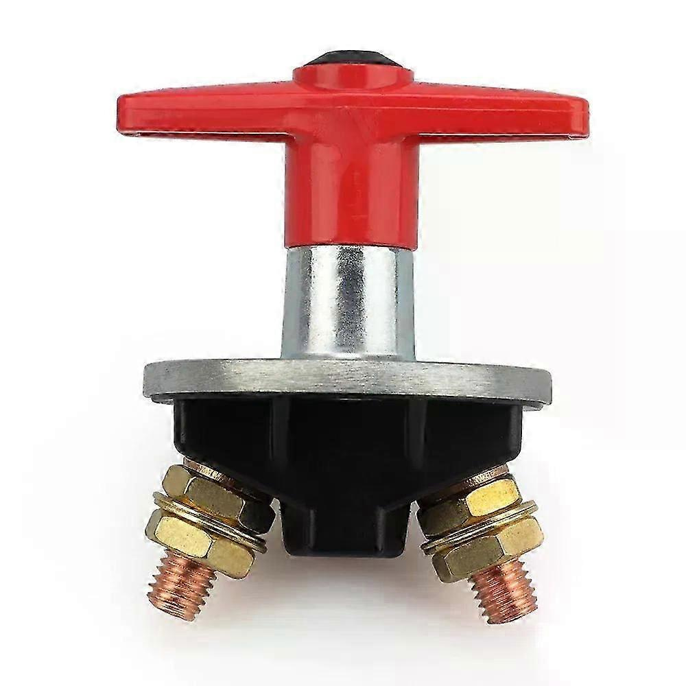 12v 24v Roter 2-tasten-batterietrennschalter Für Fahrzeuge, Autos, Lkws, Boote, Pkws, 300a-jxlgv