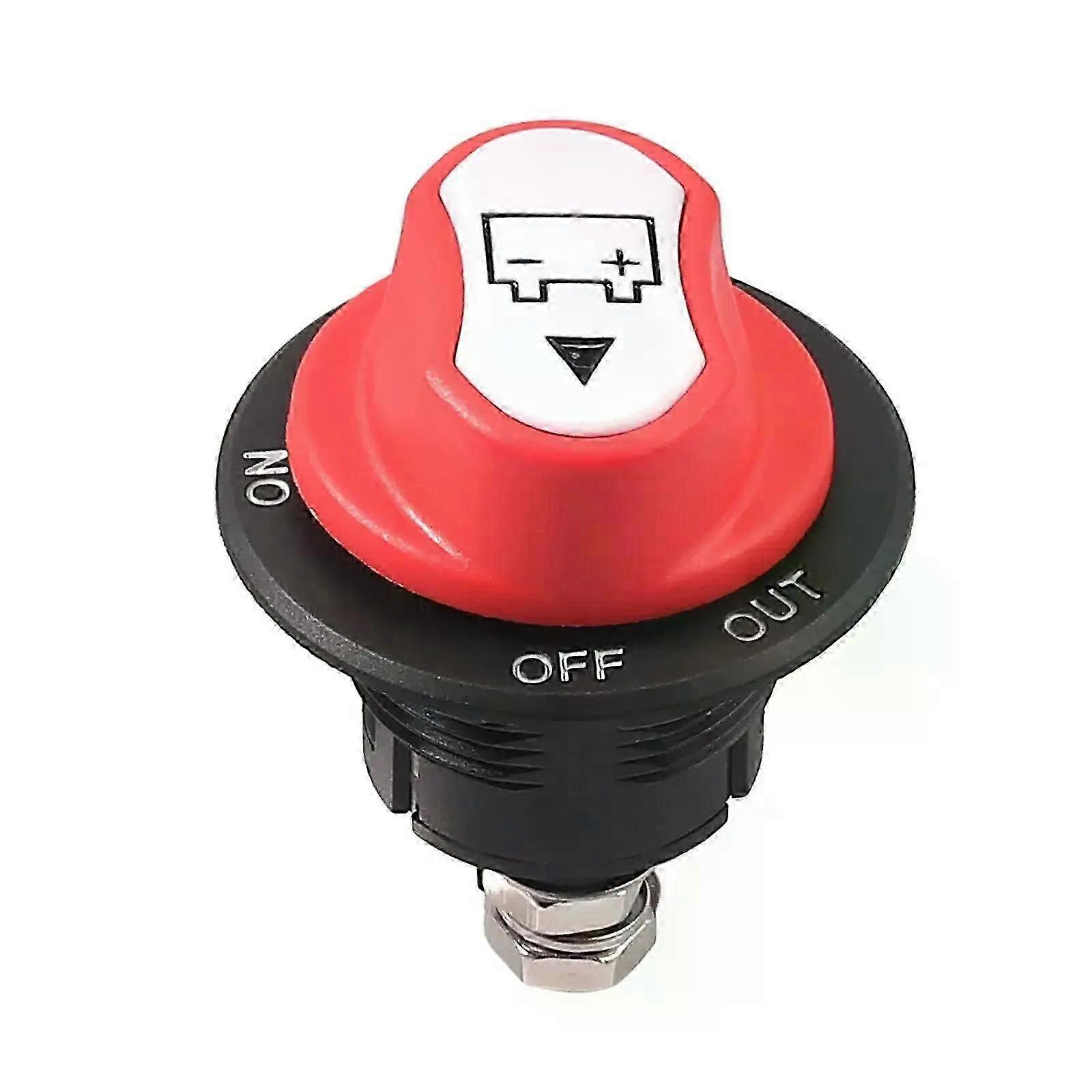 Kfz-batterietrennschalter 12v-32v Marine 100a Doppelbatterie-massenschalter Abschaltschalter Auto Boot Yacht Windenstromkabel-jxlgv