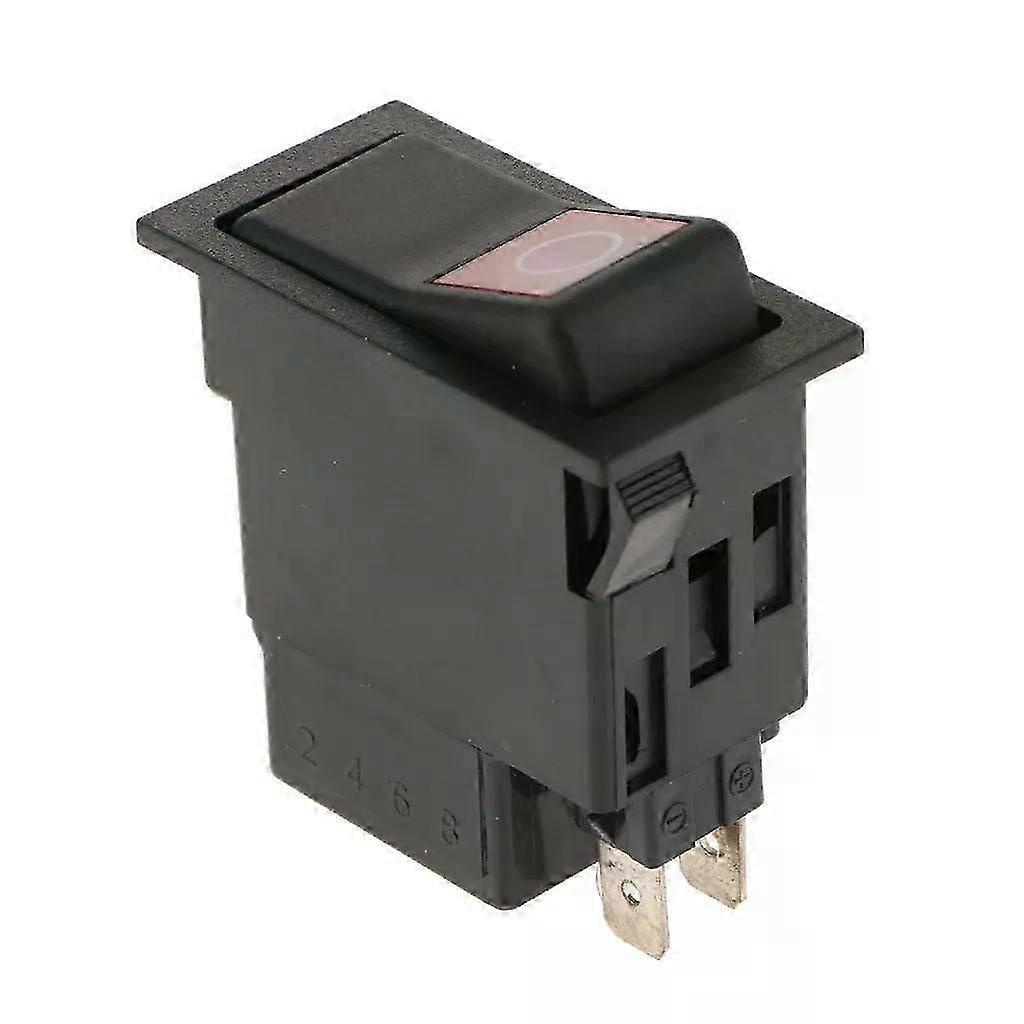 Dc12v-24v 2-pin Ein/aus-wippschalter Mit Roter Kontrollleuchte, Passend Für Lkw Und Pkw – Jxlgv