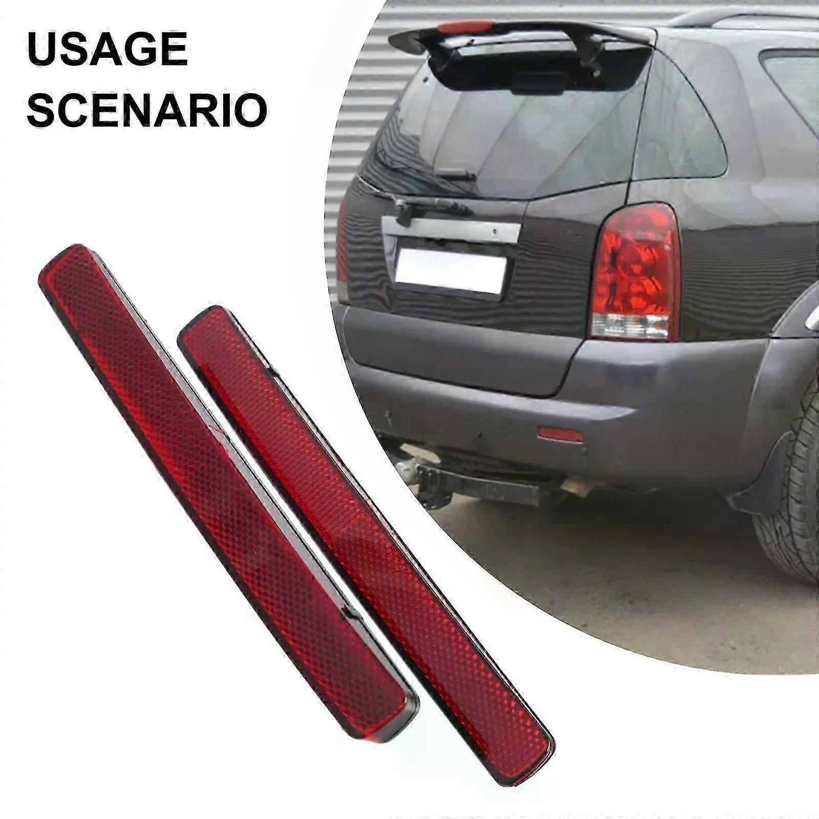 Paar Heckstoßstangenreflektoren, Passend Für Ssangyong, Rexton Und Kyron, 8390108b00, Kunststoff, Passgenau, Außenteile Für Automobile - Jxlgv