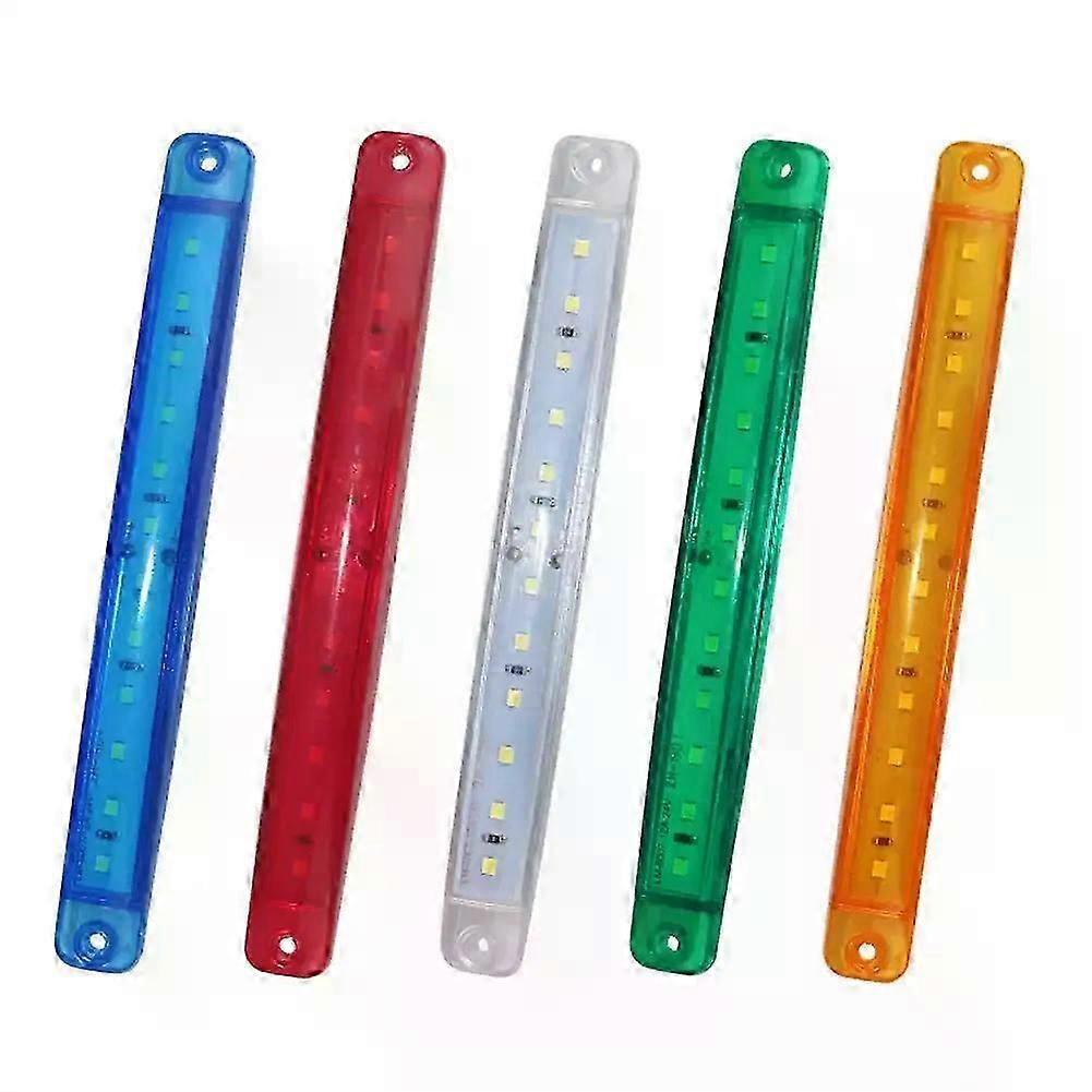 2 Stück Rote Led-positionsleuchten, 12 Led-parkleuchten, Lkw-seitenmarkierungsleuchten, 24 V, Seitenmarkierungsleuchten Für Anhänger, Passend Für Lkw-jxlgv